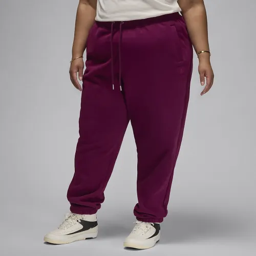Nike Jordan Flight Fleece женская Pants (большие размеры) цвет красный