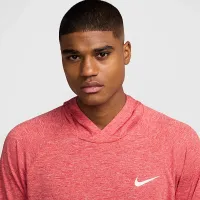 Nike Swim Hydroguard мужские Long-Sleeve Hooded Top цвет красный