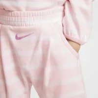 Nike Readyкомплект Toddler 2-Piece Striped Pants комплект Pink