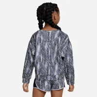 Nike Icon Clash Crew Little детские Crew цвет черный