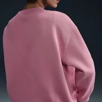 Nike Sportswear Phoenix Fleece женская оверсайз Crew-Neck свитшот Pink