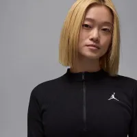 Nike Jordan женская 1/2-Zip Long-Sleeve Knit Костюм цвет черный