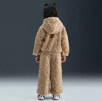 Nike Cozy Little детские Pullover Толстовка с капюшоном and Pants набор цвет коричневый
