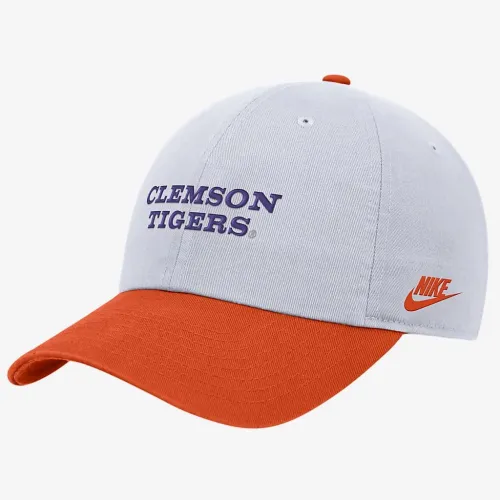 Clemson Nike College Campus Cap колір білий