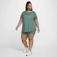 Nike Dri-FIT жіноча футболка (великі розміри) колір зелений