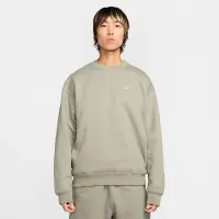 Nike Solo Swoosh мужские Fleece Crew цвет зеленый