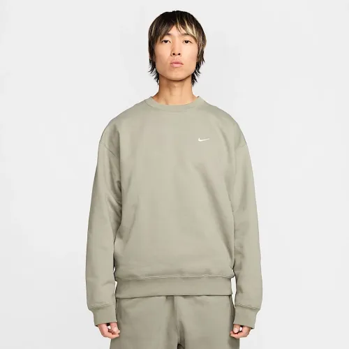 Nike Solo Swoosh чоловічі Fleece Crew колір зелений