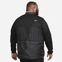 Nike Therma-FIT ADV Repel мужские 1/2-Zip для гольфа Куртка цвет черный