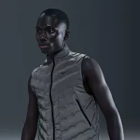 Nike мужские Therma-FIT ADV Reflective Running Vest цвет серый