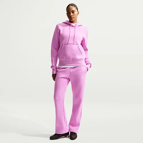 Nike Sportswear Phoenix Fleece женская Mid-Rise Open-Hem Pants цвет фиолетовый