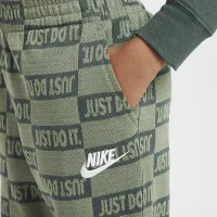 Nike Sportswear Textuцвет красный Club Little детские Fleece Joggers цвет зеленый