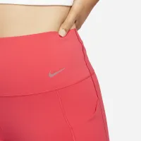 Nike Universa жіноча Medium-Support З високою талією 7/8 лосіни з кишенямиколір червоний