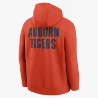 Auburn Club баскетбольні 2-Hit чоловічі Nike College Pullover Толстовка з капюшоном Orange