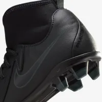 Nike Jr. Phantom Luna 2 Club Little/Big дитячі MG High-Top футбольні бутси колір чорний