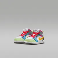 Nike Jordan 1 Mid SE Baby/Toddler Кросівки колір білий
