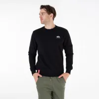 Кофта/футболка Alpha Industries Basic Sweater Small Logo 18830703 -  Черная
