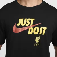 Liverpool FC чоловічі Nike Soccer футболка колір чорний