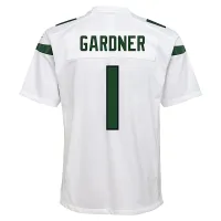 Sauce Gardner New York Jets Big детские Nike NFL Game Jersey цвет белый