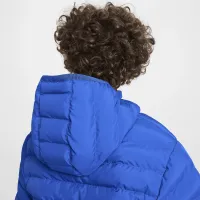 Nike Sportswear Lightweight Synthetic Fill Big детские Loose Hooded Куртка синий