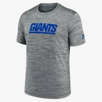New York Giants Sideline Velocity мужские Nike Dri-FIT NFL футболка цвет серый