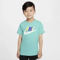 Nike Futura Little детские Everцвет зеленый футболка цвет зеленый
