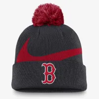 Boston цвет красный Sox Peak мужские Nike MLB Cuffed Pom Beanie синий
