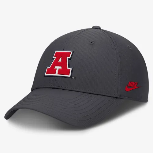 Arizona Wildcats Core Rise Vault мужские Nike Dri-FIT College Adjustable Hat цвет серый