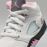 Nike Jordan 5 Retro Baby/Toddler Кросівки колір білий
