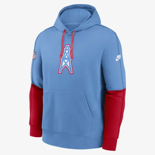 Tennessee Titans Logo Team Issue Club чоловічі Nike NFL Pullover Толстовка з капюшоном блакитний