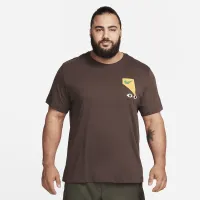 Nike Sportswear мужские футболка цвет коричневый
