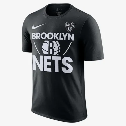 Brooklyn Nets Courtside чоловічі Nike NBA футболка колір чорний