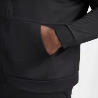 Nike Therma мужские Full-Zip тренировочные Толстовка с капюшоном цвет черный