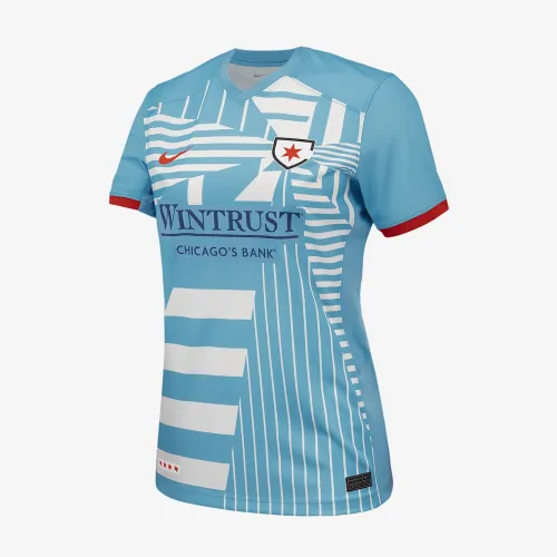 Chicago цвет красный Stars 2024 Stadium Primary женская Nike Dri-FIT NWSL Replica Jersey синий
