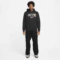Nike Sportswear Club Fleece мужские Pullover Graphic Толстовка с капюшоном цвет черный