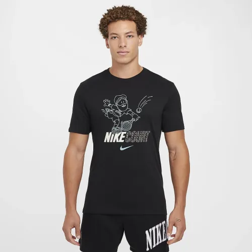 NikeCourt чоловічі Dri-FIT Tennis футболка колір чорний