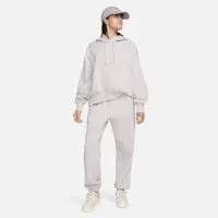 Nike Sportswear Phoenix Fleece женская Over-оверсайз Pullover Толстовка с капюшоном цвет фиолетовый