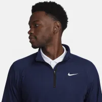 Nike Tour чоловічі Dri-FIT ADV 1/2-Zip для гольфу Top блакитний