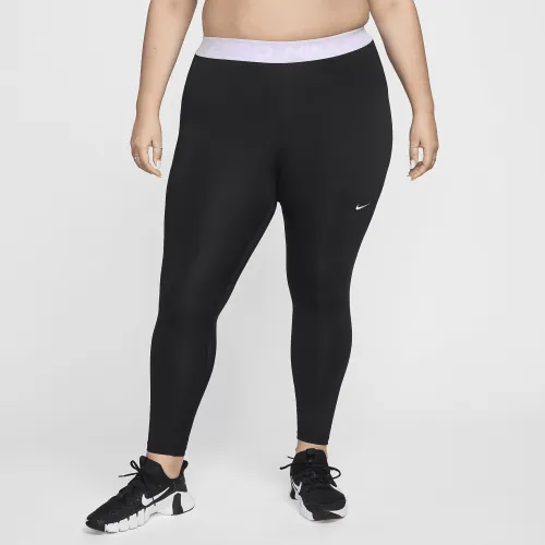 Nike Pro 365 женская лосины (большие размеры) цвет черный