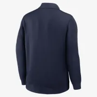 Auburn Coaches чоловічі Nike Dri-FIT College Long-Sleeve 1/2-Zip Top блакитний