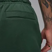 Nike Jordan Flight Fleece мужские Pants цвет зеленый
