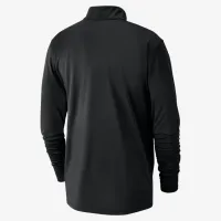 Los Angeles Lakers City Edition чоловічі Nike Dri-FIT NBA 1/2-Zip Long-Sleeve Top колір чорний