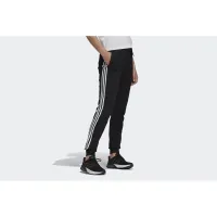 Штаны спортивные adidas Essentials Single Jersey 3-Stripes Pants GM5542 - Черные