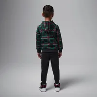 Nike Jordan Brooklyn Essentials Toddler 2-Piece Holiday Pullover Толстовка с капюшоном набор цвет черный