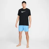 Nike Swim Hydroguard чоловічі Short-Sleeve Top колір чорний