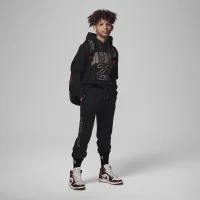 Nike Jordan Take Flight цвет черный and Gold Fleece Pants Big Kids Pants цвет черный