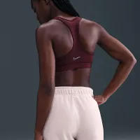 Nike One женская Therma-FIT Mid-Rise Fleece Pants Pink