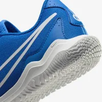 Nike Jr. Tiempo Legend 10 Club Little/Big детские Indoor/Court Low-Top Soccer Кроссовки синий