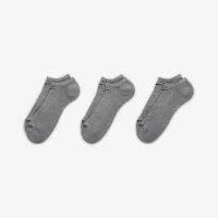 Nike Everyday Plus Cushion Training No-Show Socks (3 Pairs)