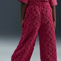 Nike Cozy Little детские Pullover Толстовка с капюшоном and Pants набор Pink