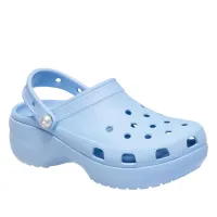 Шлёпанцы Crocs Classic Platform 211231-4NS - Голубые